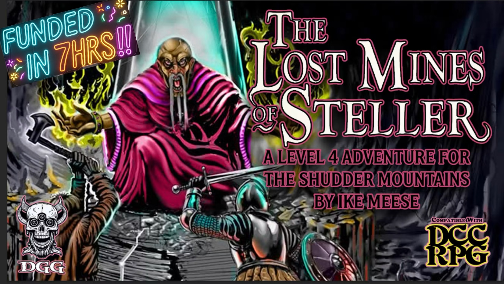 The Lost Mines of Steller-a 4th level adventure for DCCRPG