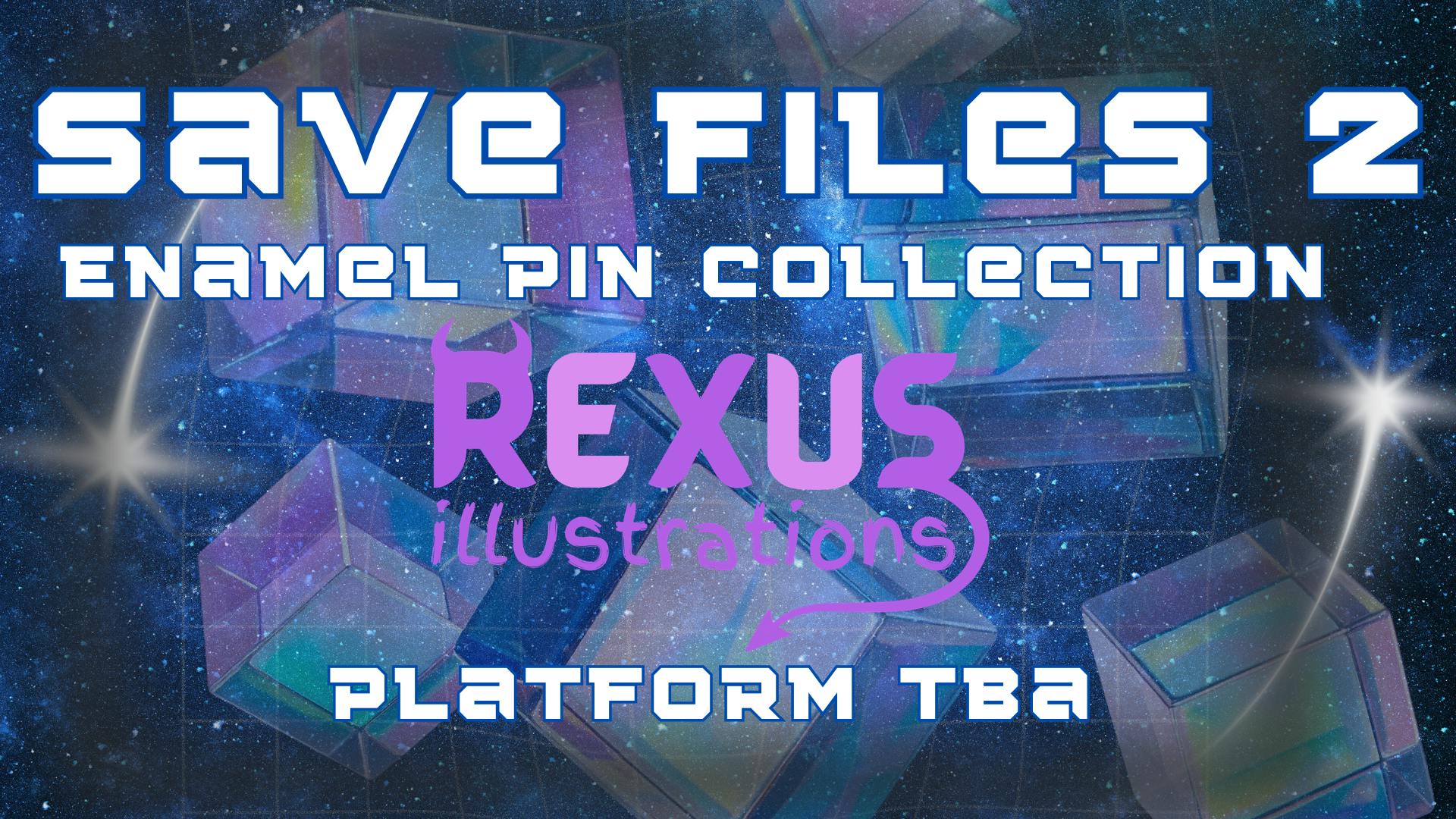 Save Files 2 | Enamel Pin Collection