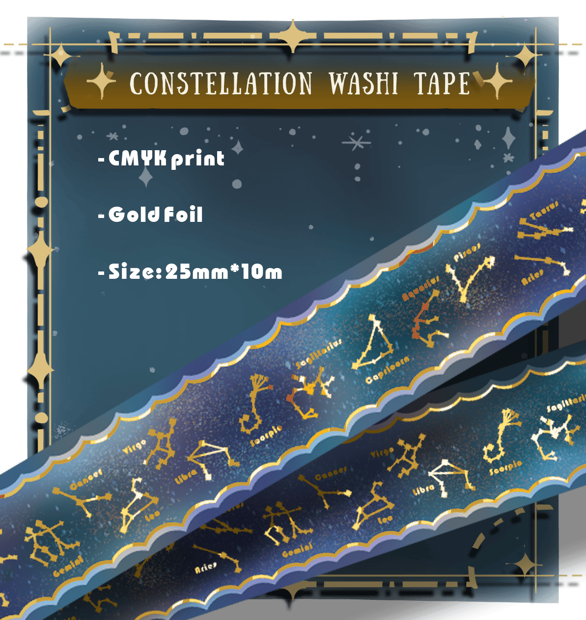 Constellation Washi Tape