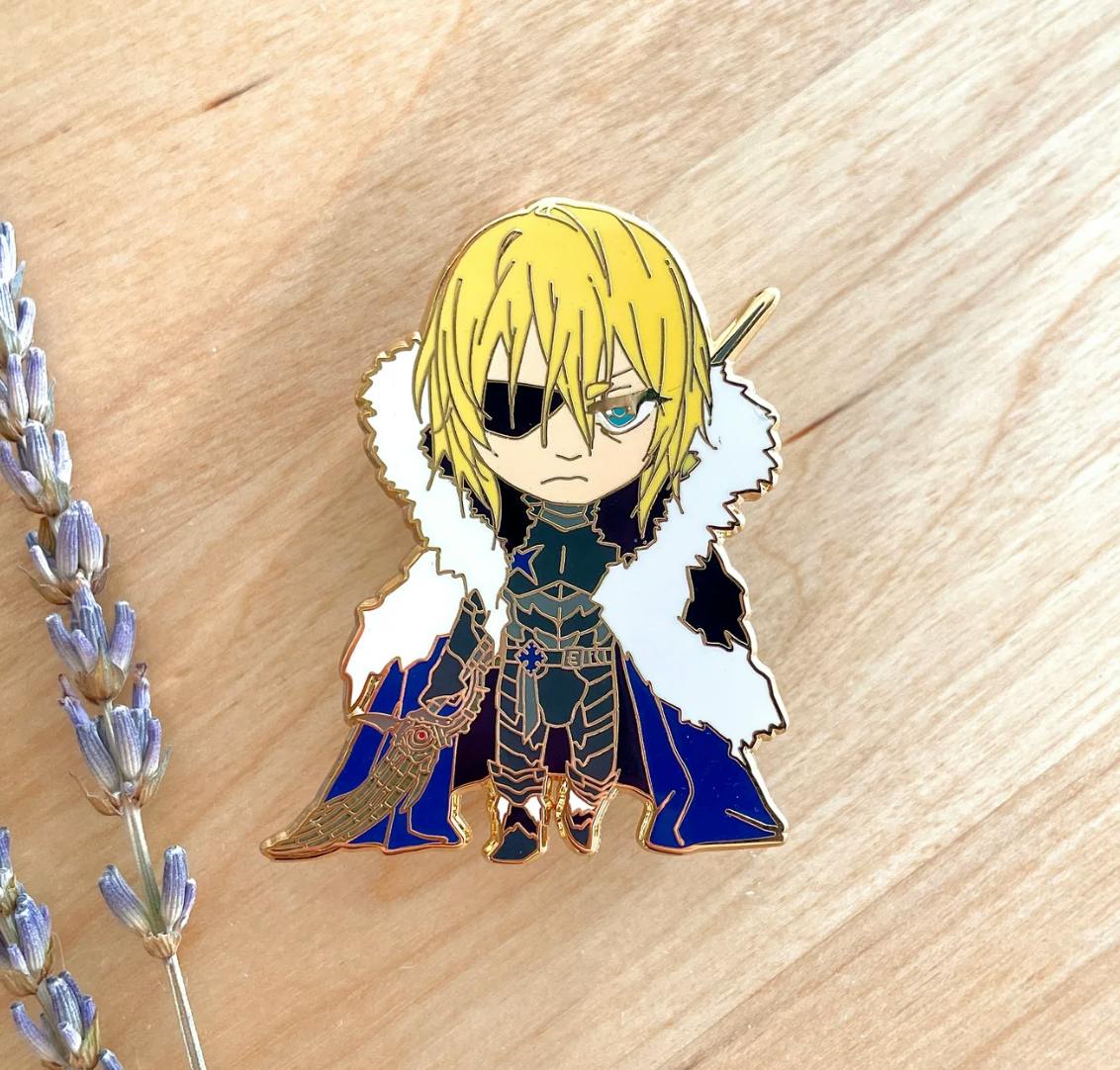 Dimitri Enamel Pin