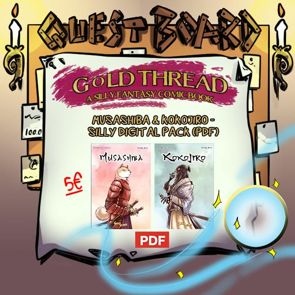 Musashiba & Kokojiro - Silly Digital Pack (PDF)