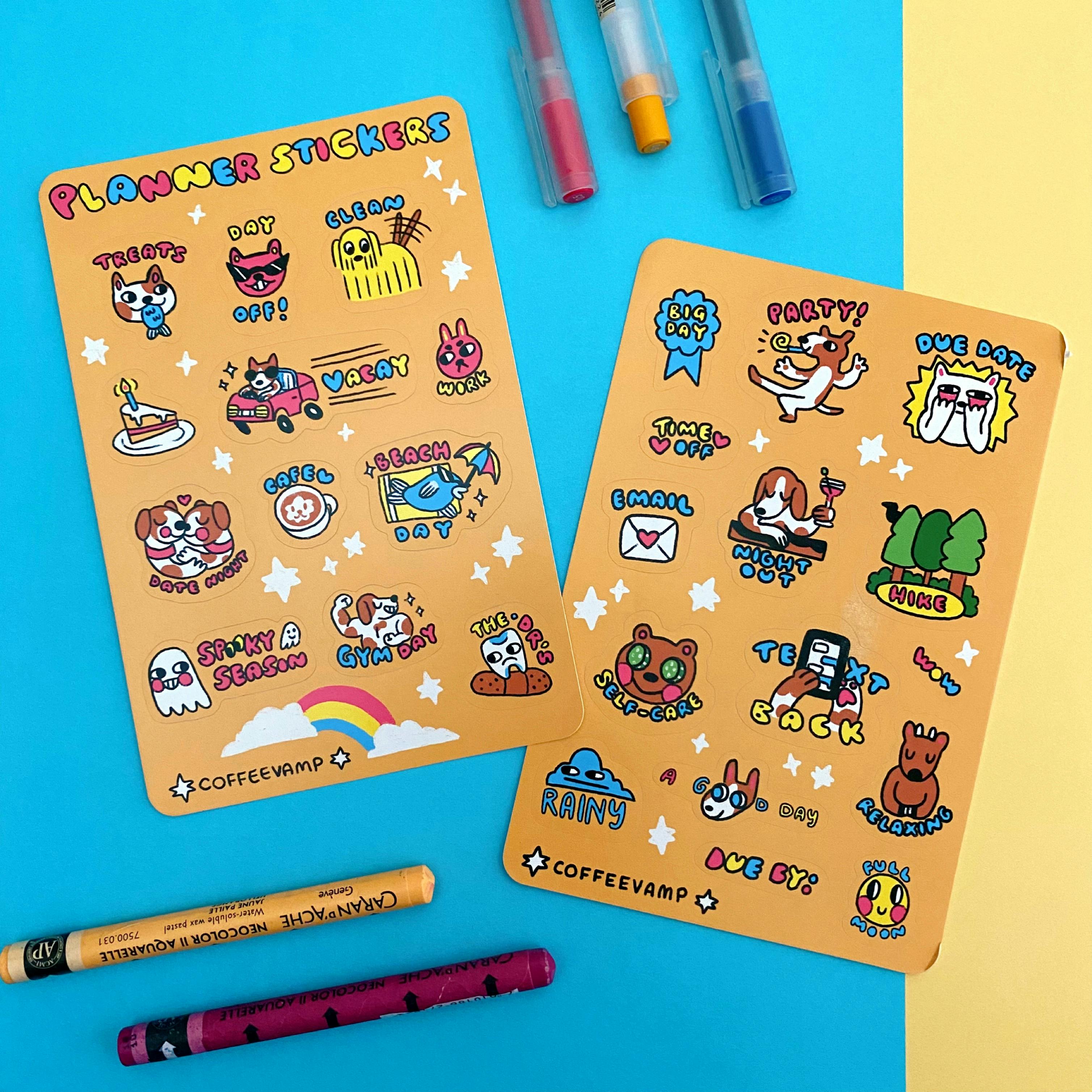 Planner Sticker Sheet Set