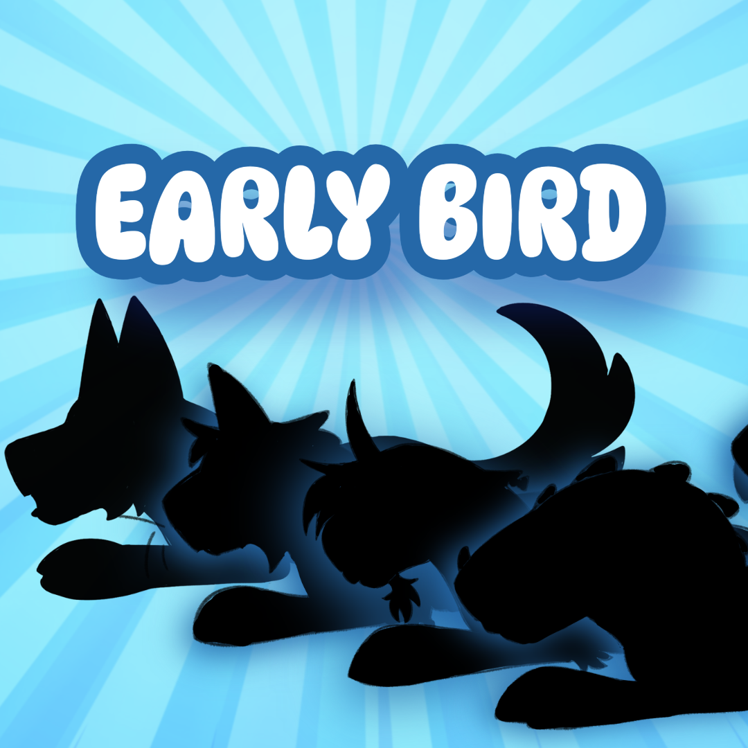 EARLYBIRD DISCOUNT- FOUR ZipCritterz Plush