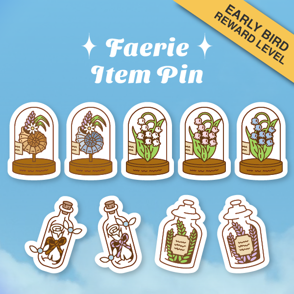 1 Faerie Item Pin (Early Bird)