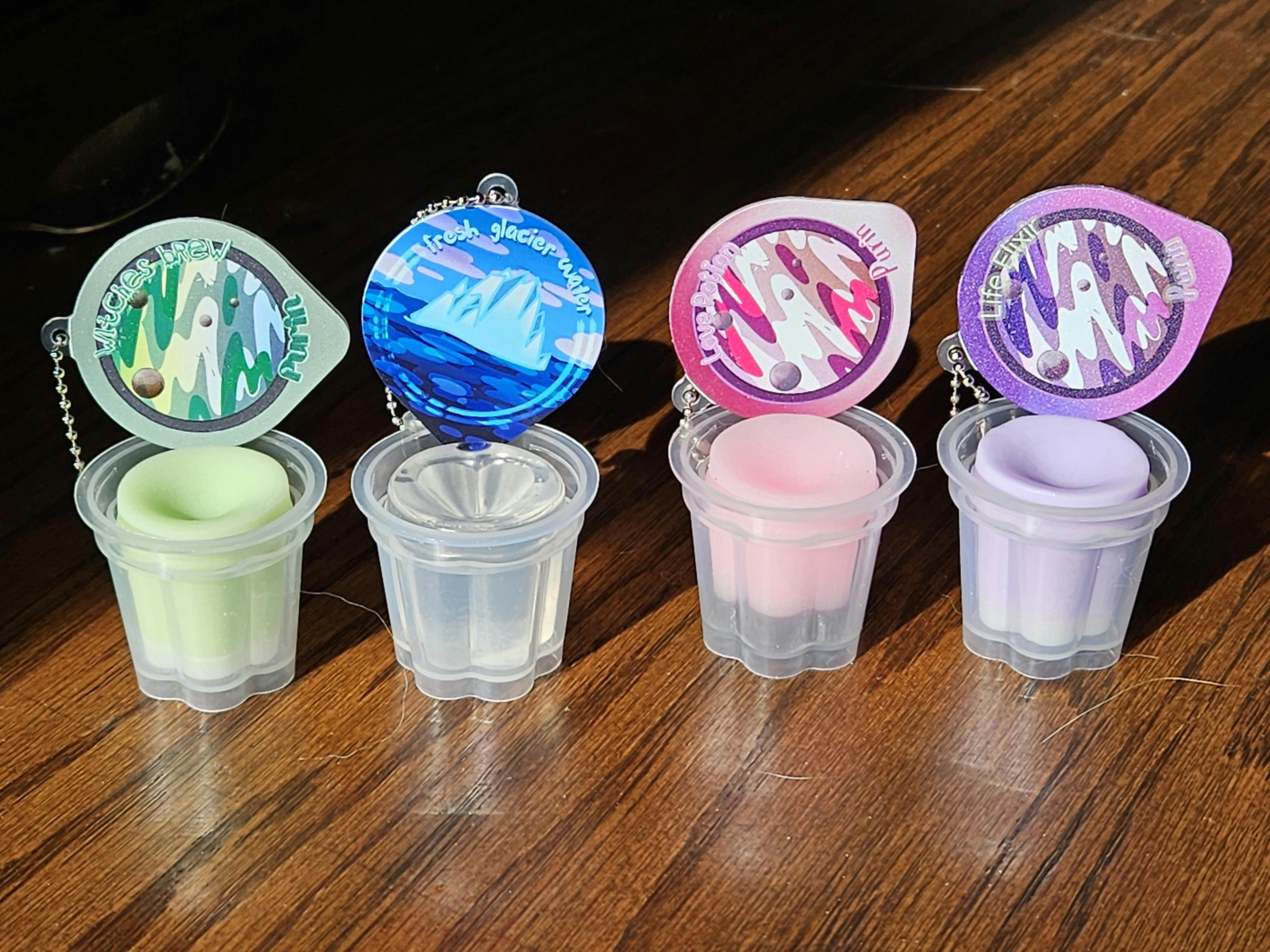 Witchy Pudding Keychain