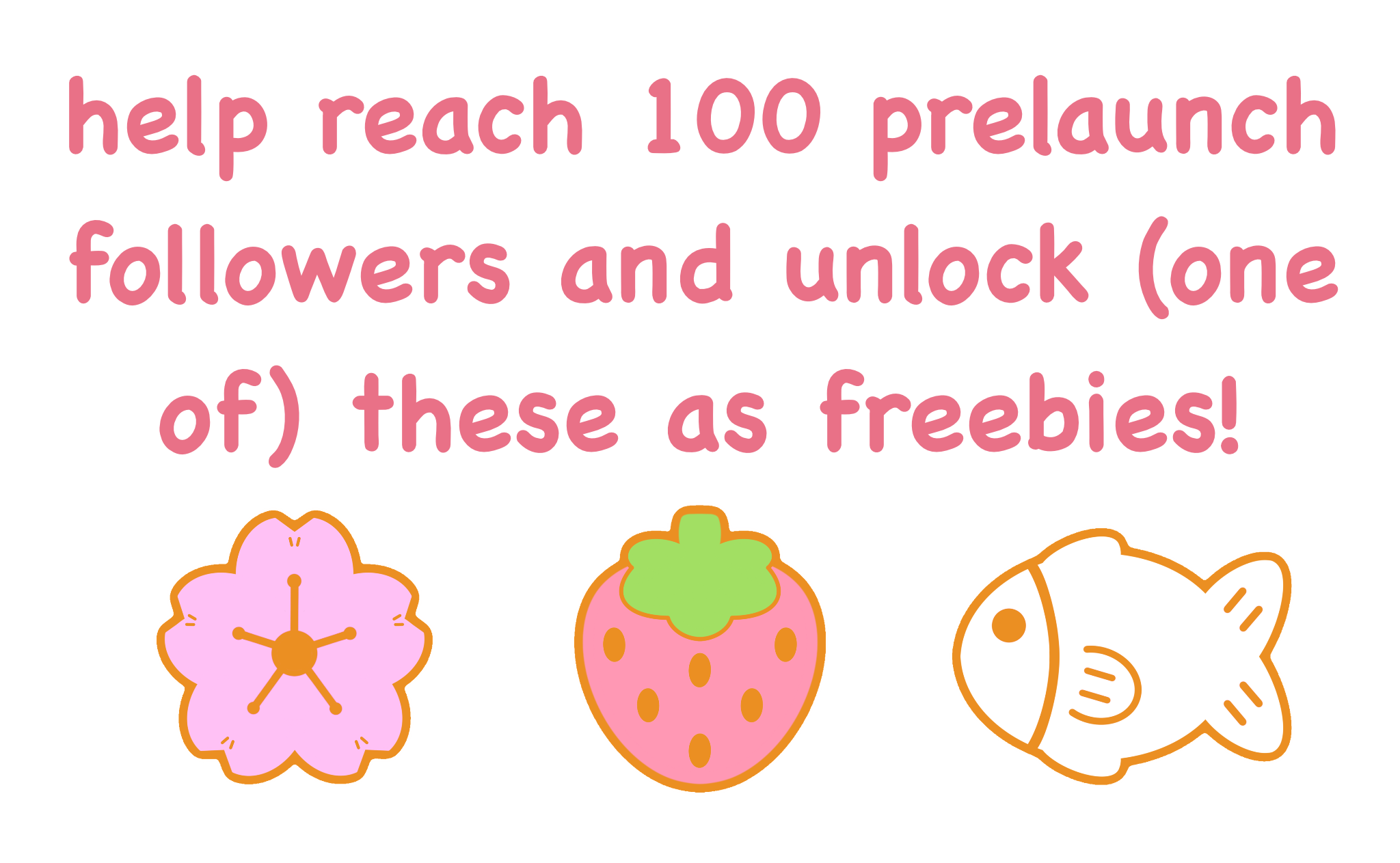 Help Reach 100 Pre-Launch Followers