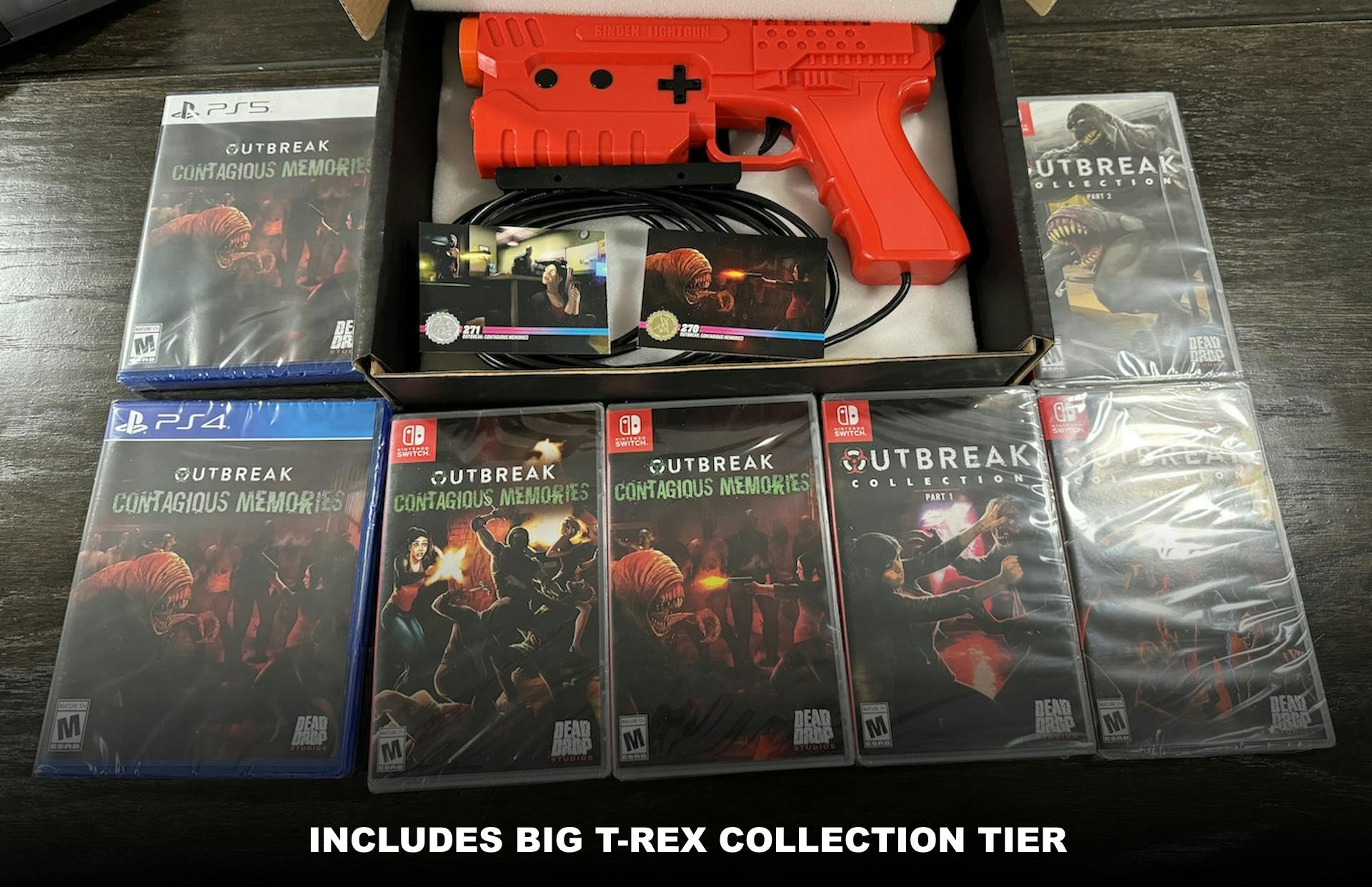 Arcade Legend - Includes Signed Sinden Lightgun w/ Rumble + 7 Physical Games & more!