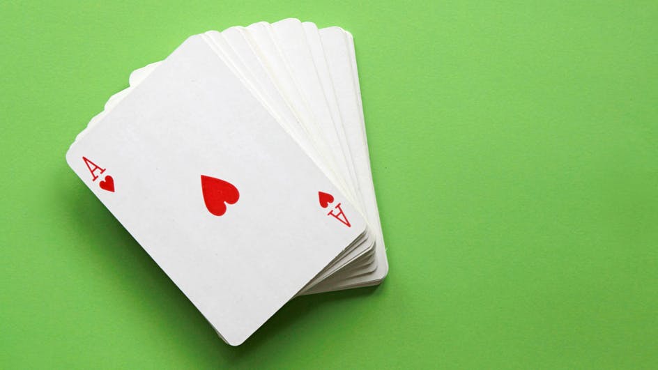 Card draw replacing dice