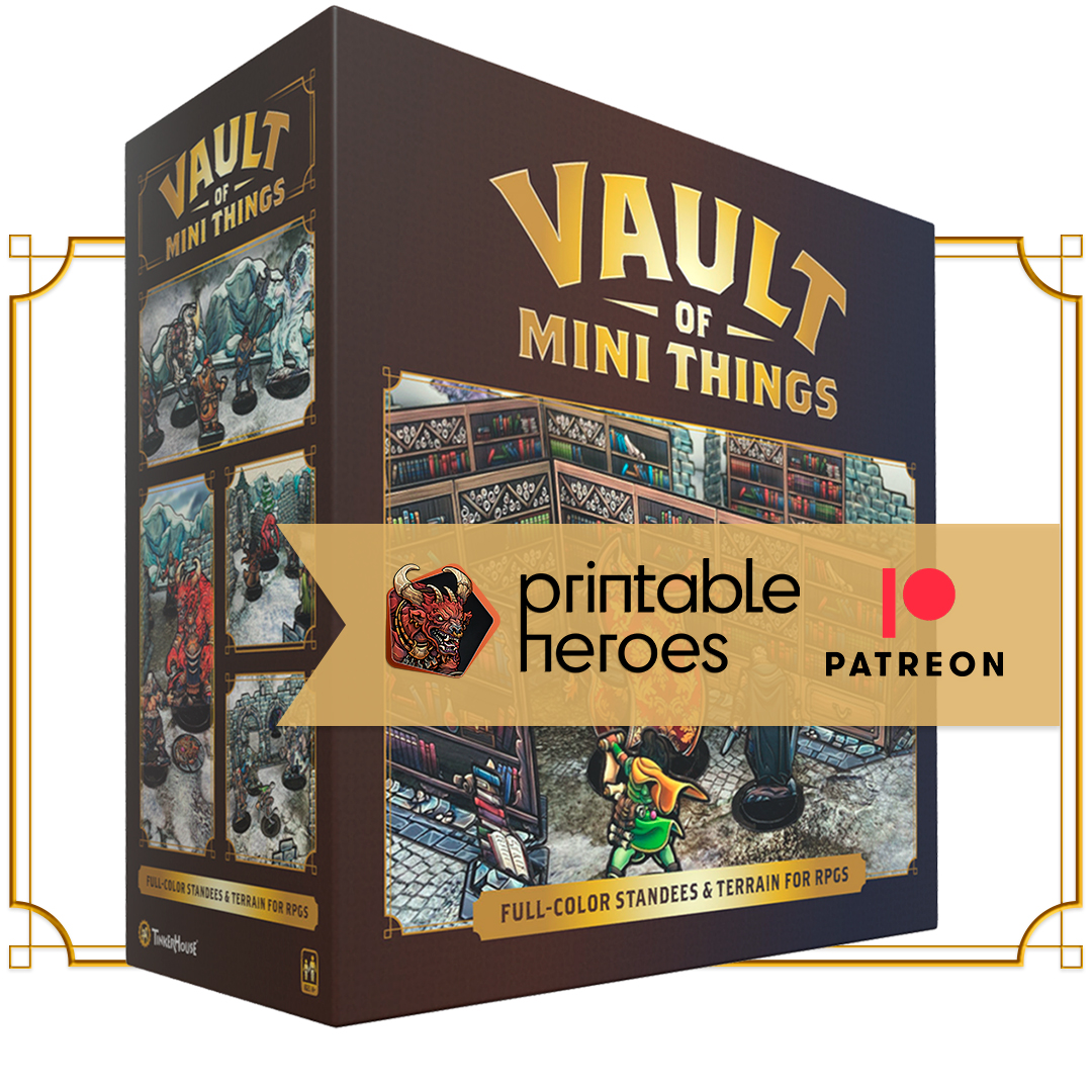 Printable Heroes - Patreon Member
