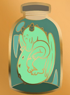 Wet Specimen - Oddities Pin