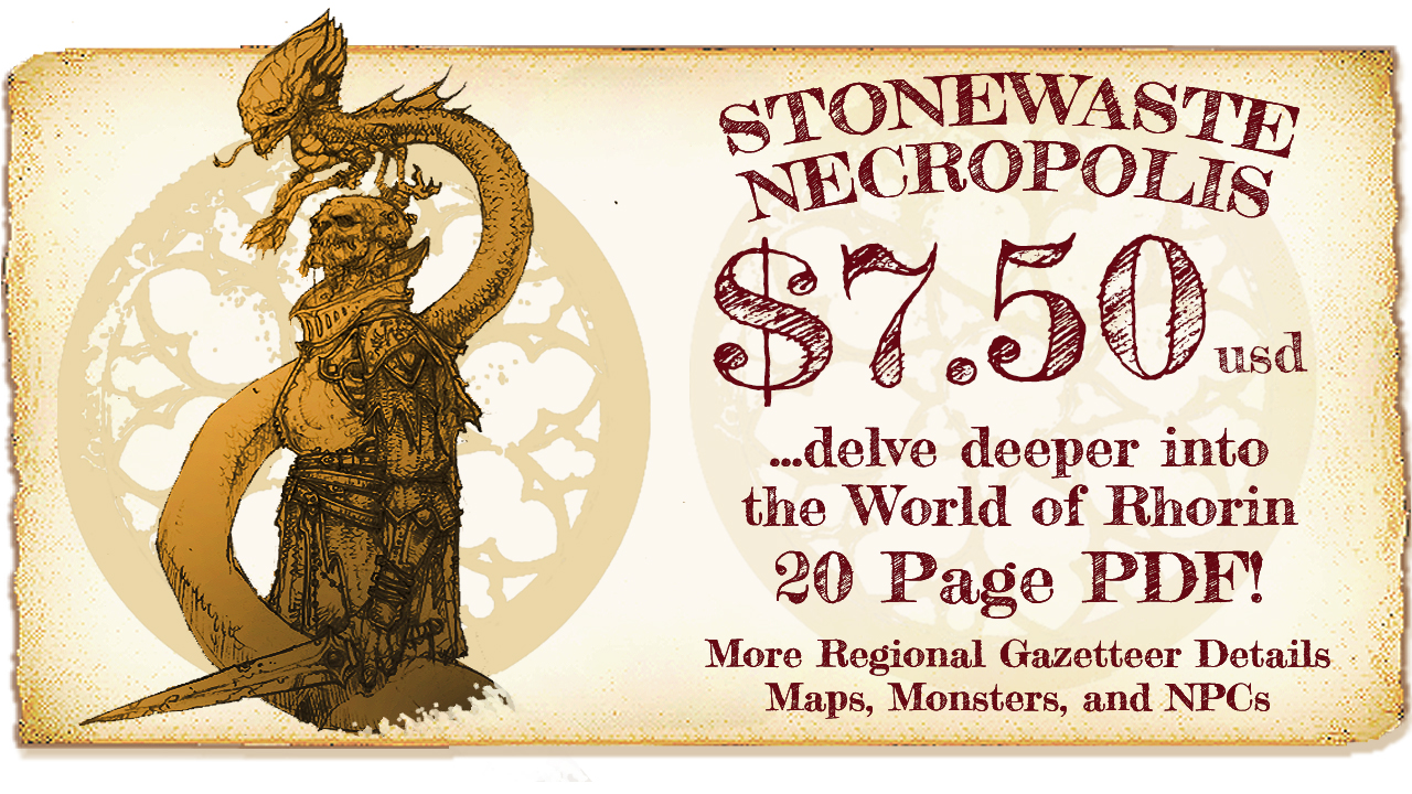 Gazetteer Expansion 4 - Stonewaste Necropolis (PDF)