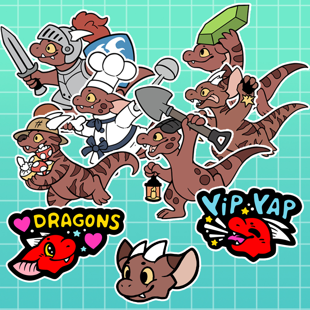 Full Enamel Pin Set