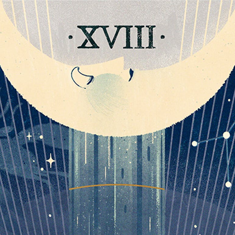 Trick them: flee, then circle back and observe them. [THE MOON]