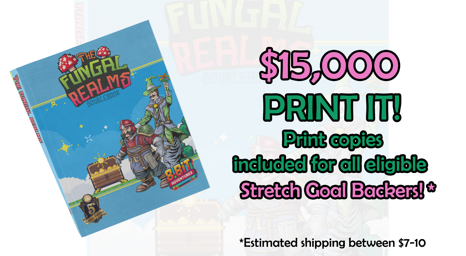 Reach $15,000: Print Copies!