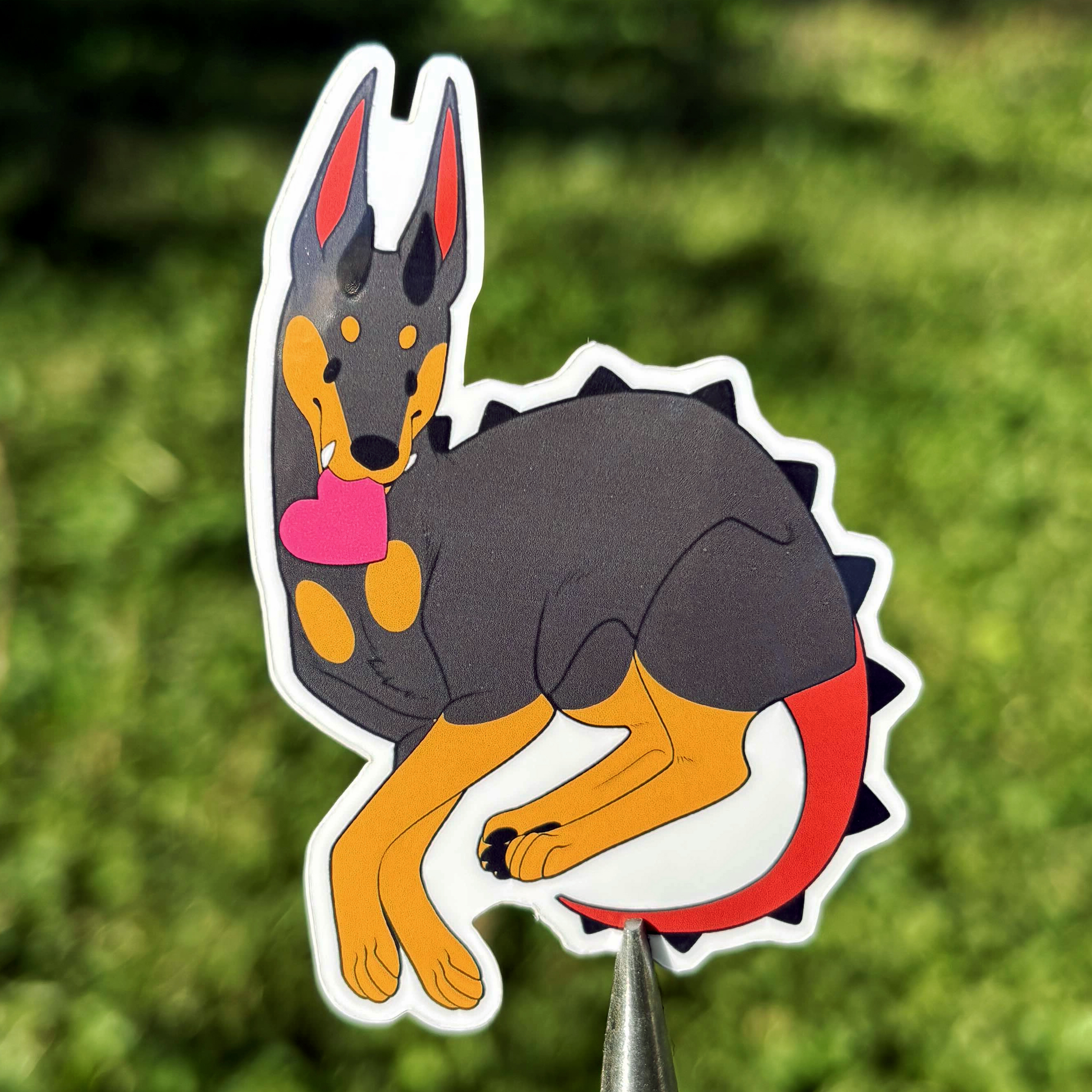 Spike Sticker