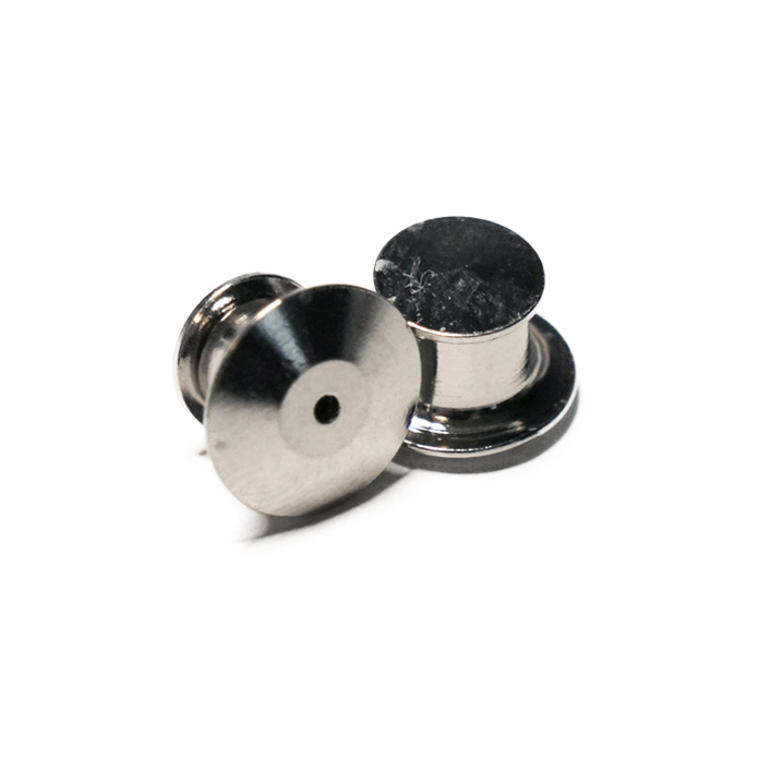 Locking pin-backs (2)