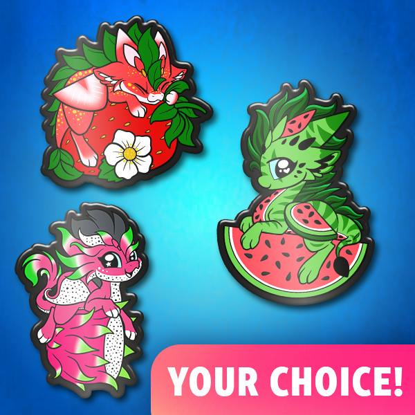 One Enamel Pin (YOUR CHOICE)