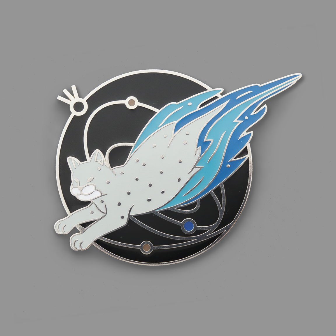 Cat Comet: Mini Pin