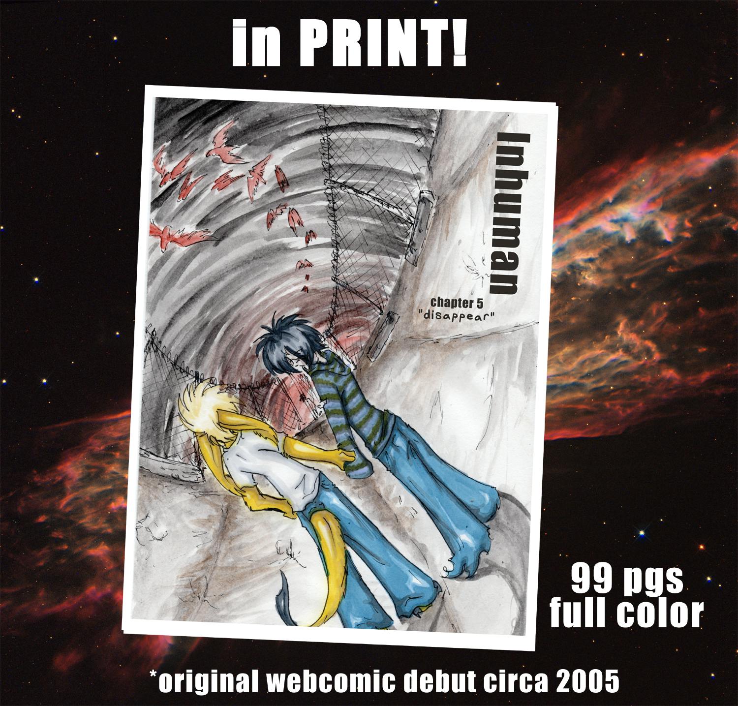 inhuman issue 5 in print