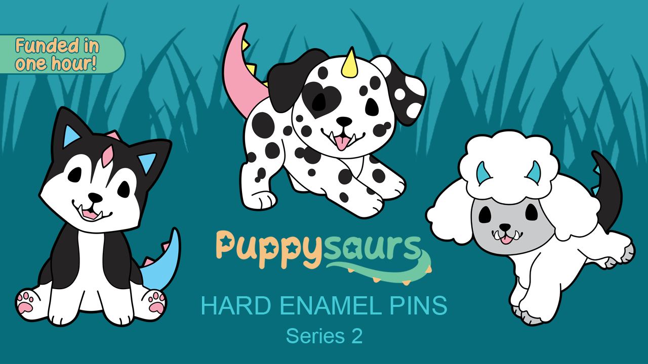 Puppysaurs Pins Series 2