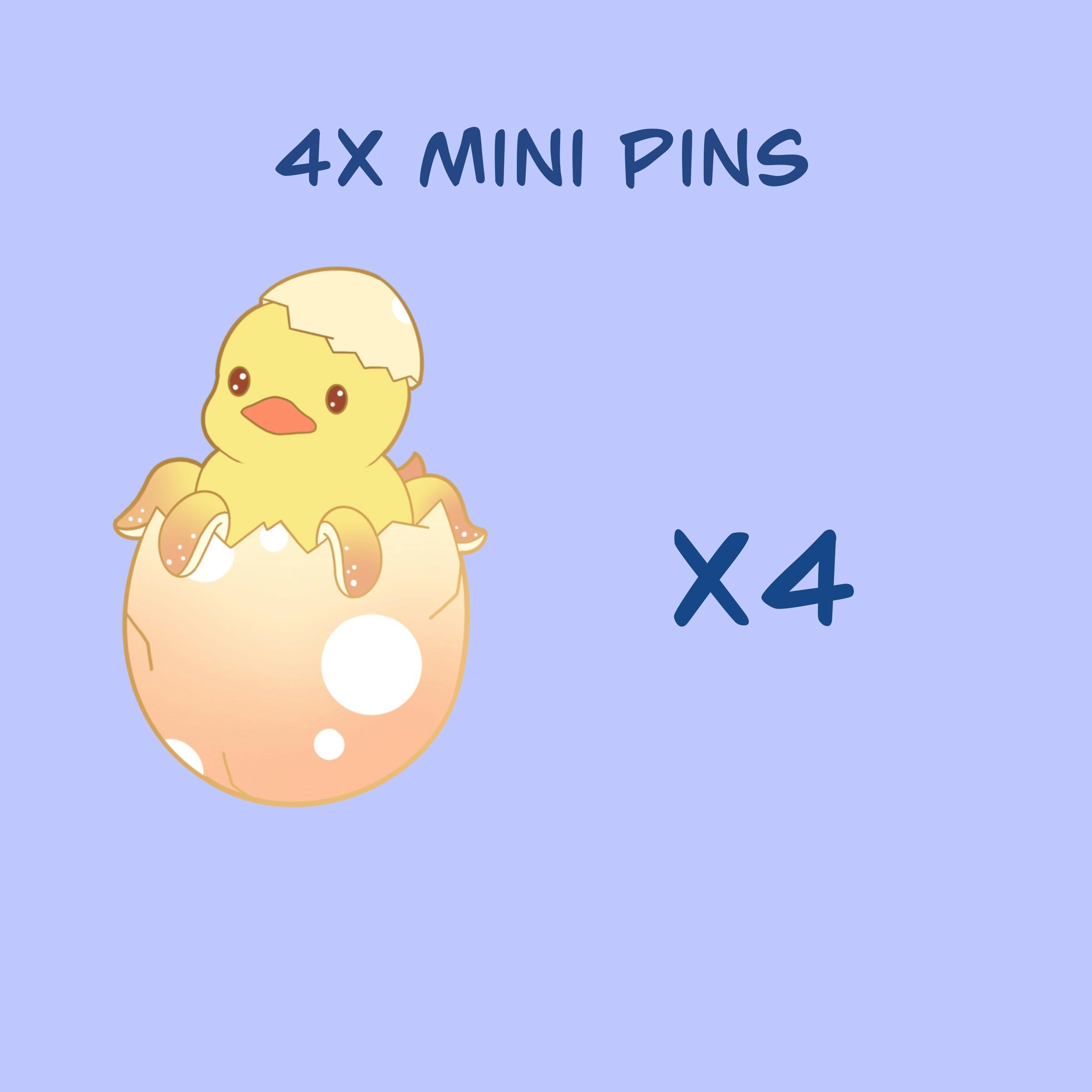 4x Mini Pins