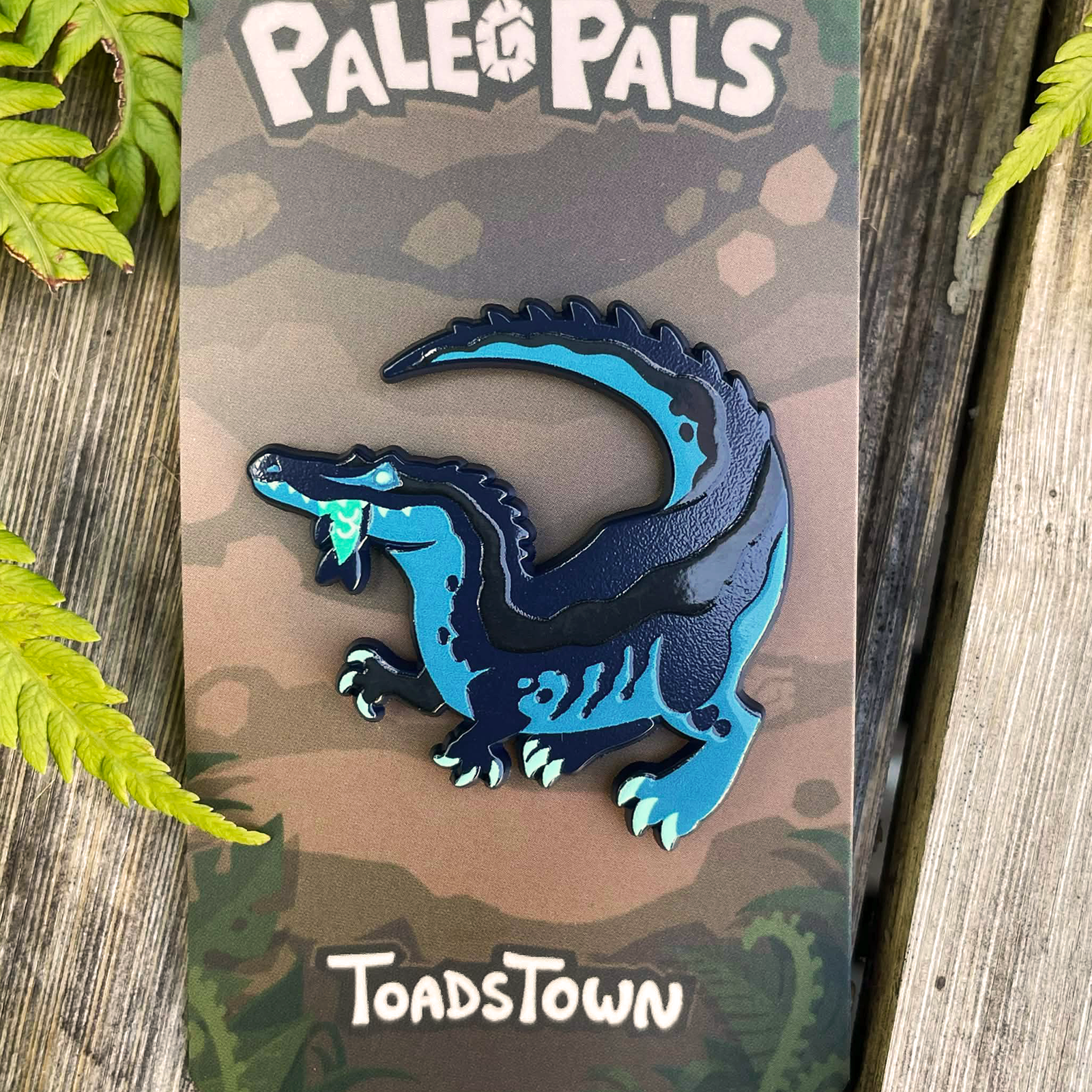 Baryonyx Dyed Enamel Pin