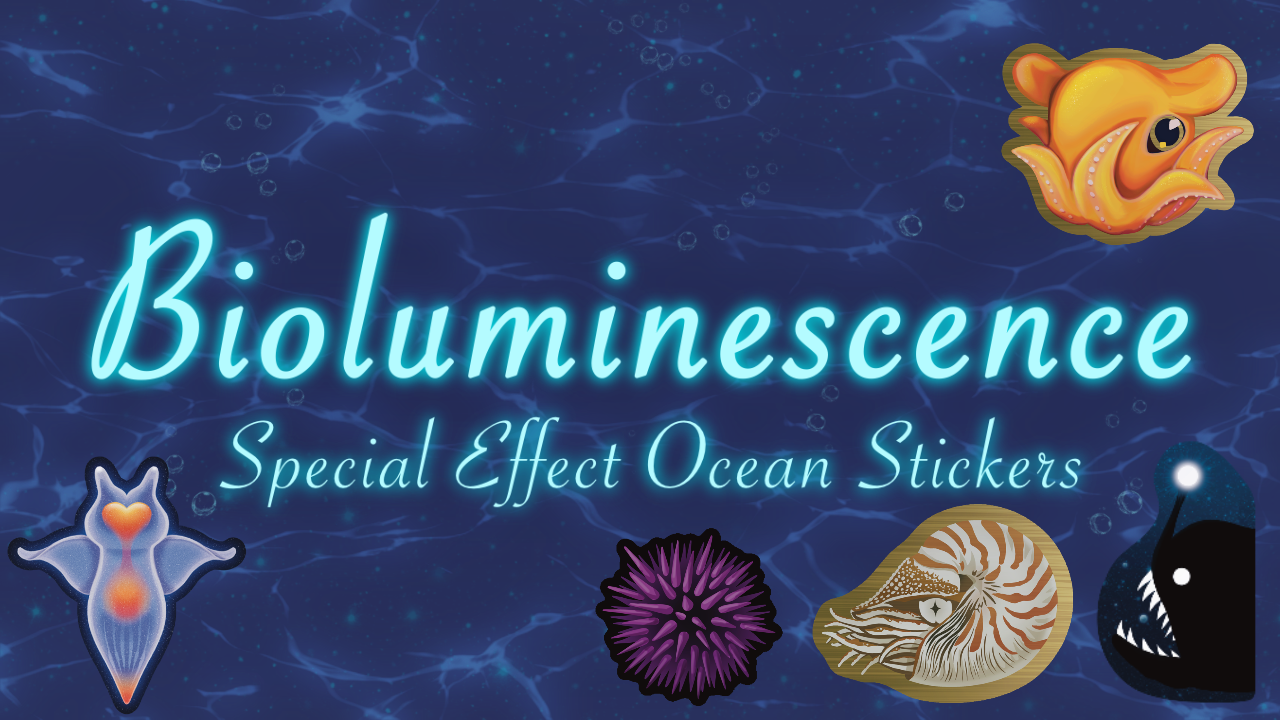 Bioluminescence - Special Effect Ocean Stickers