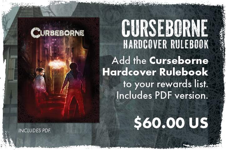 + Curseborne corebook hardcover book (standard edition)