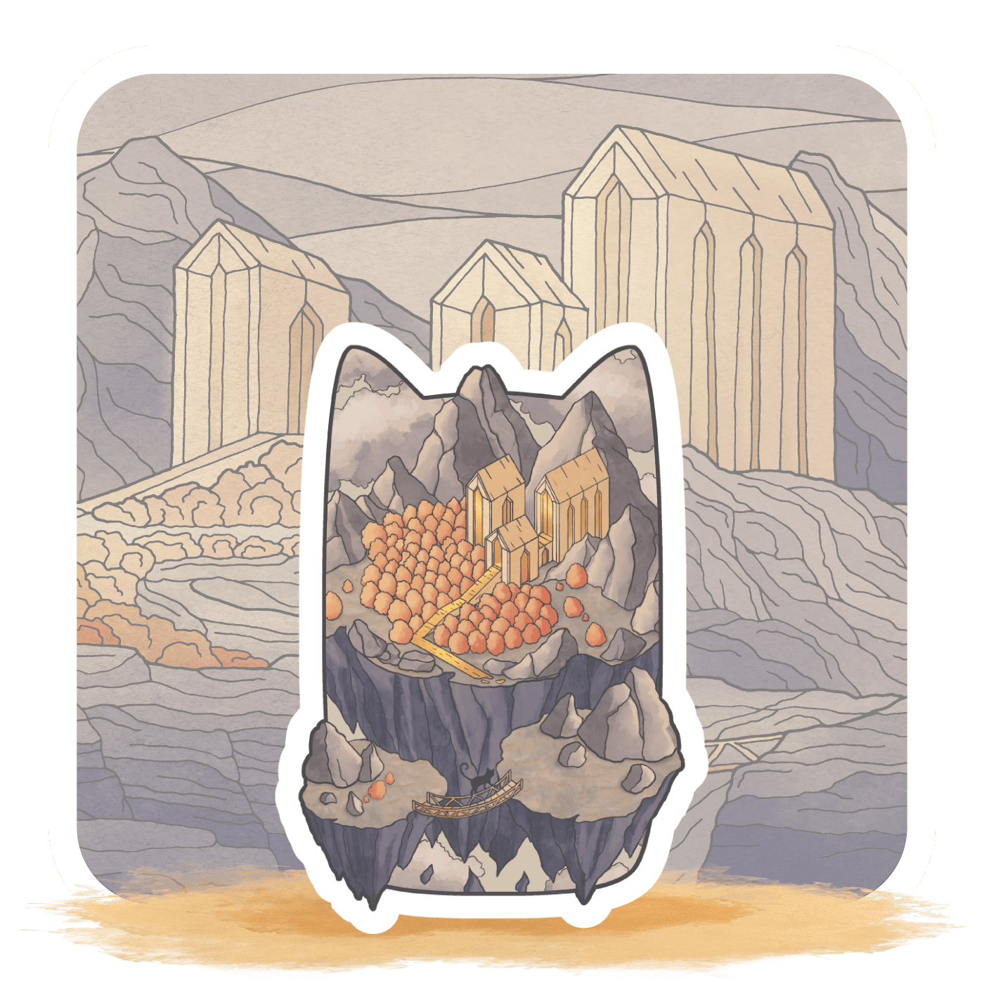 Homely House Realm Sticker