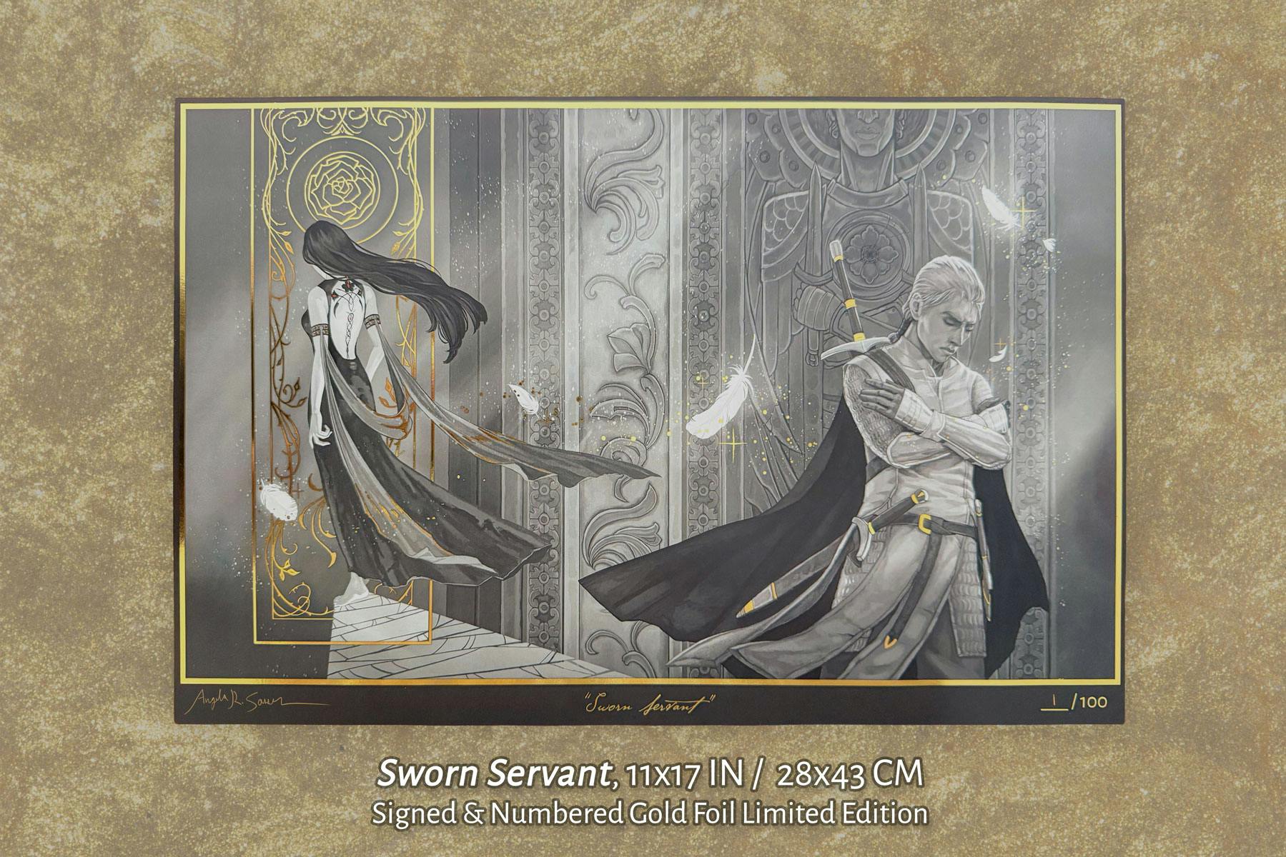 Just the "Sworn Servant" LE Print