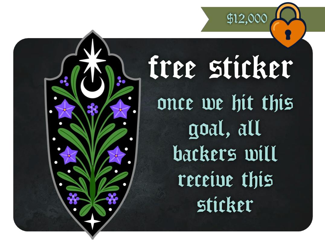 Free Sticker for Backers