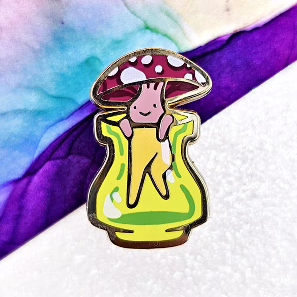 "Jar Dweller" Enamel Pin