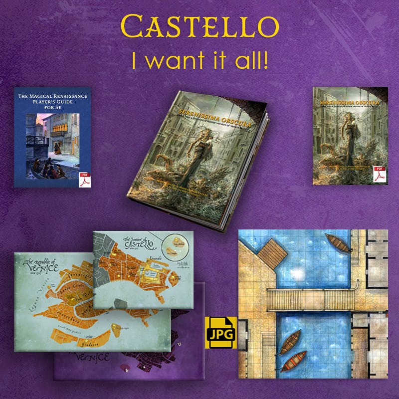 Castello: I want it all!