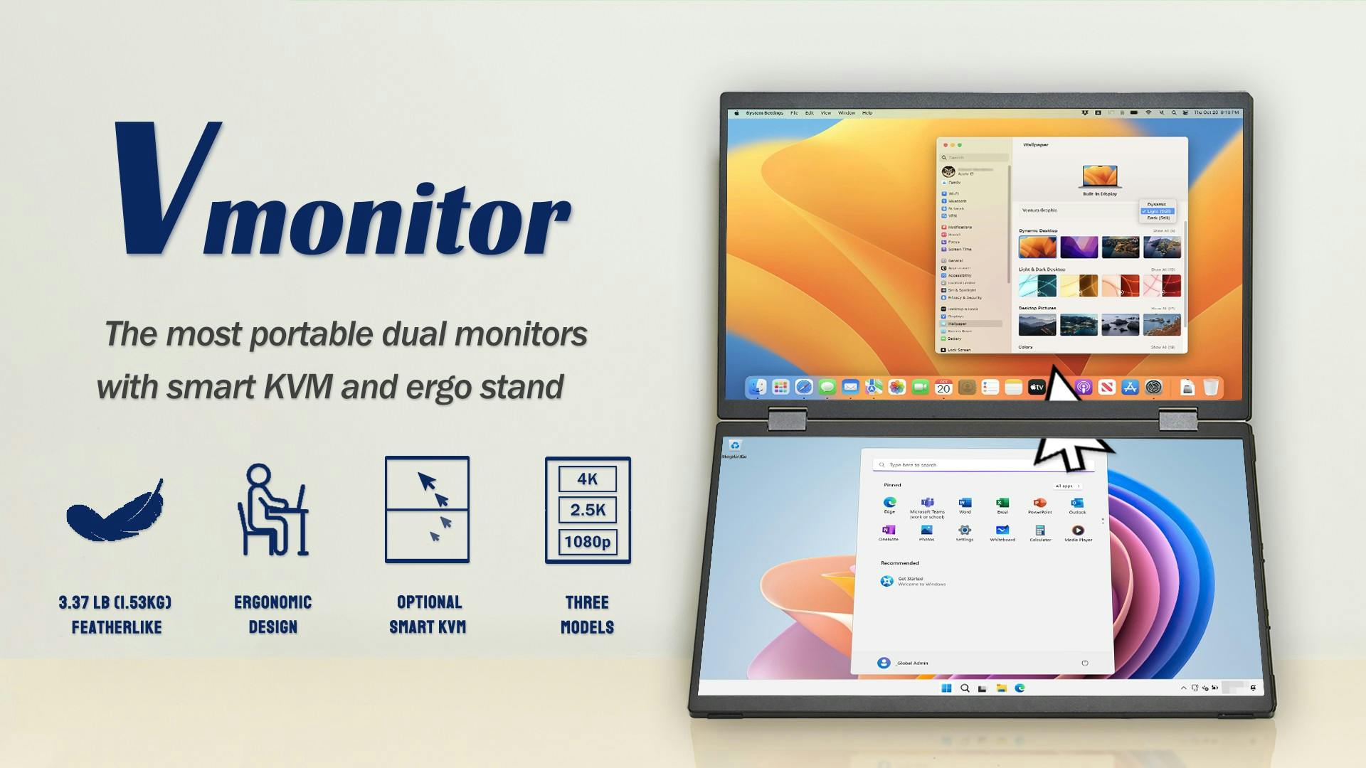 🚀 Get Ready for an Innovation Revolution - Vmonitor portable dual ...