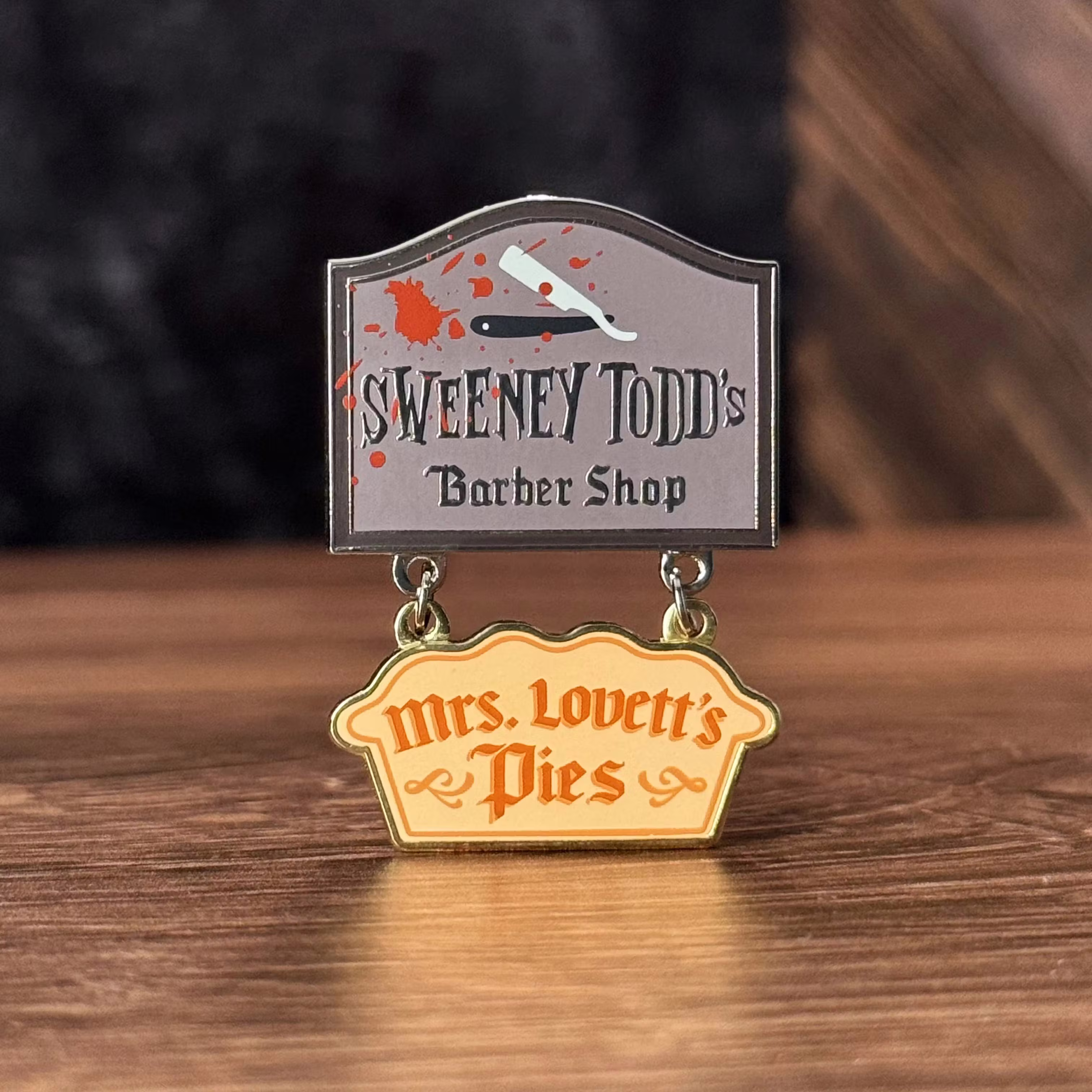 Fleet Street Sign Pin