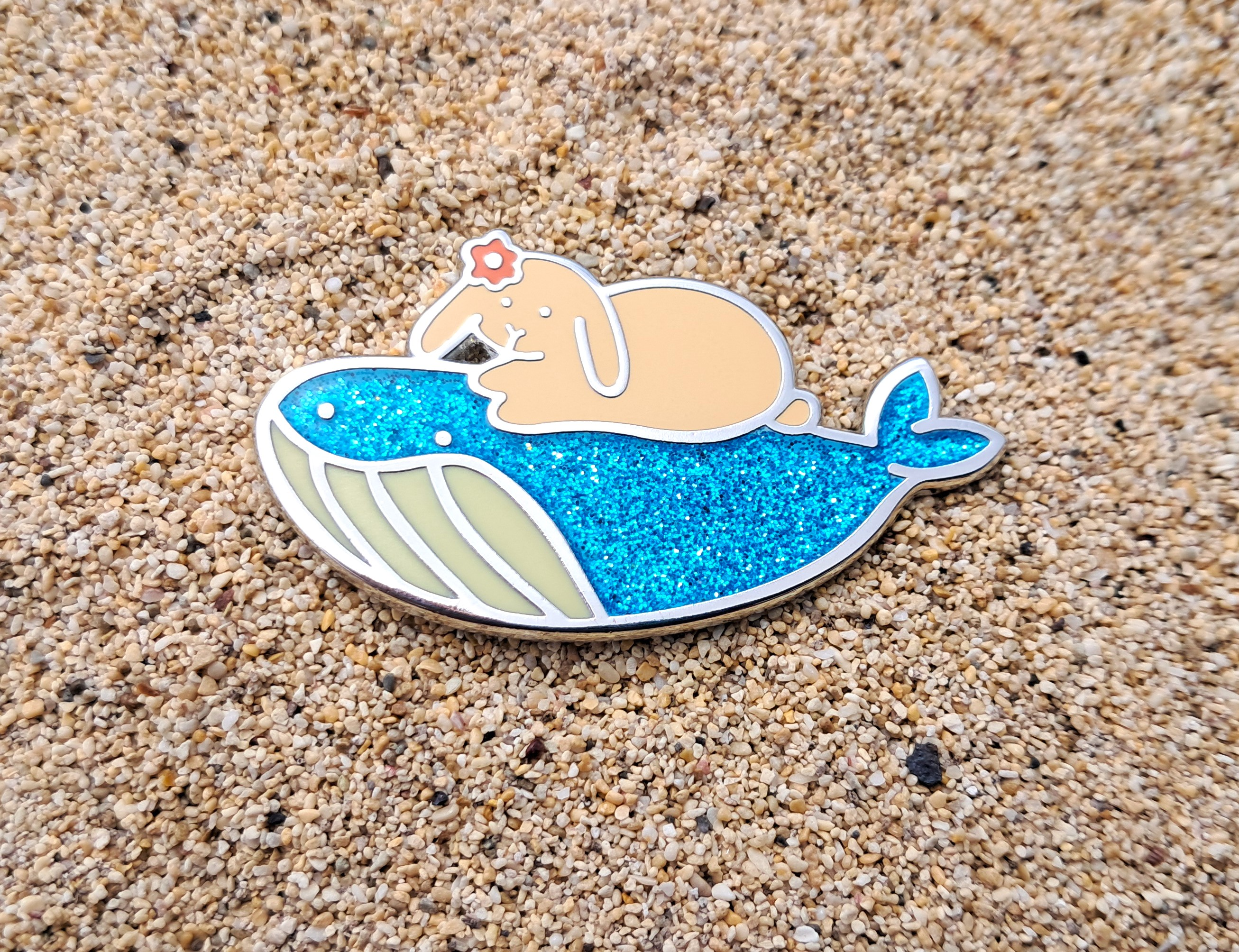 PIN - Whale Bunny