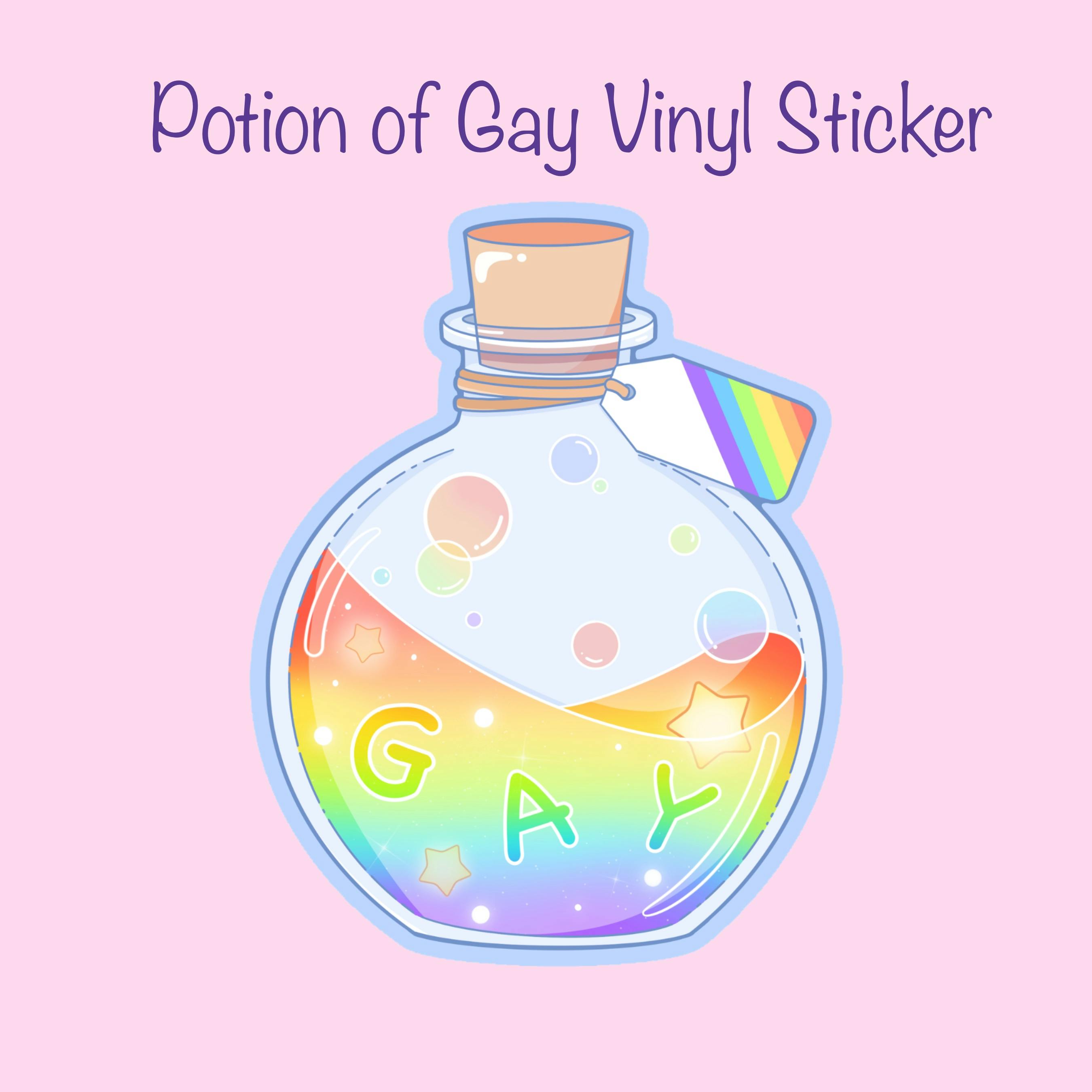 Potion of Gay Sticker