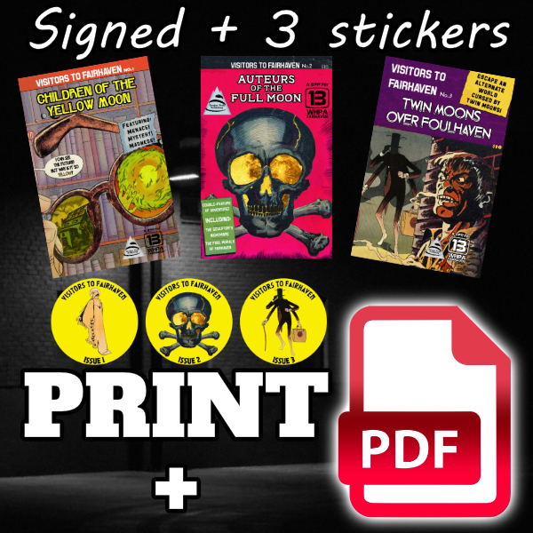 Signed Print+PDF plus Stickers!