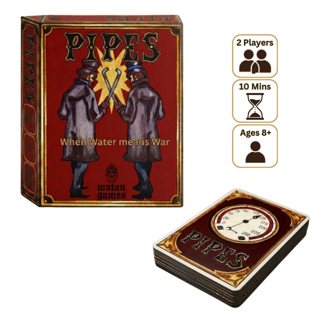Meet the Designer, Play Pipes and get a signed copy of the game.