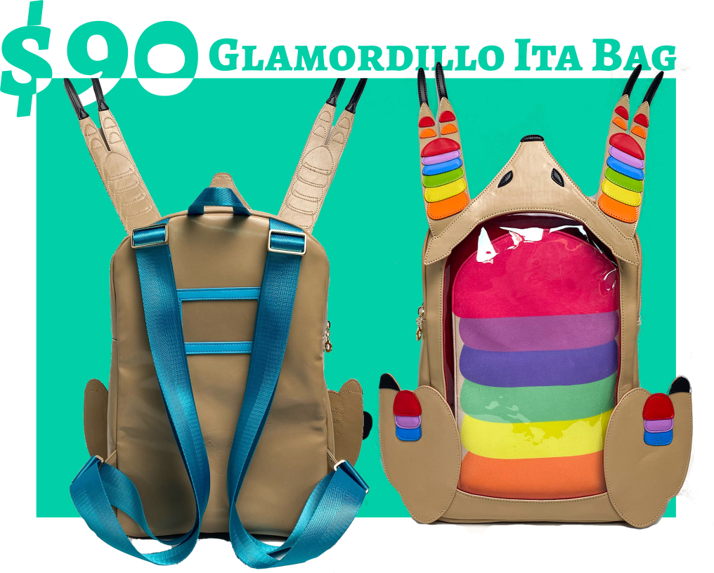 The Glamordillo Ita Backpack