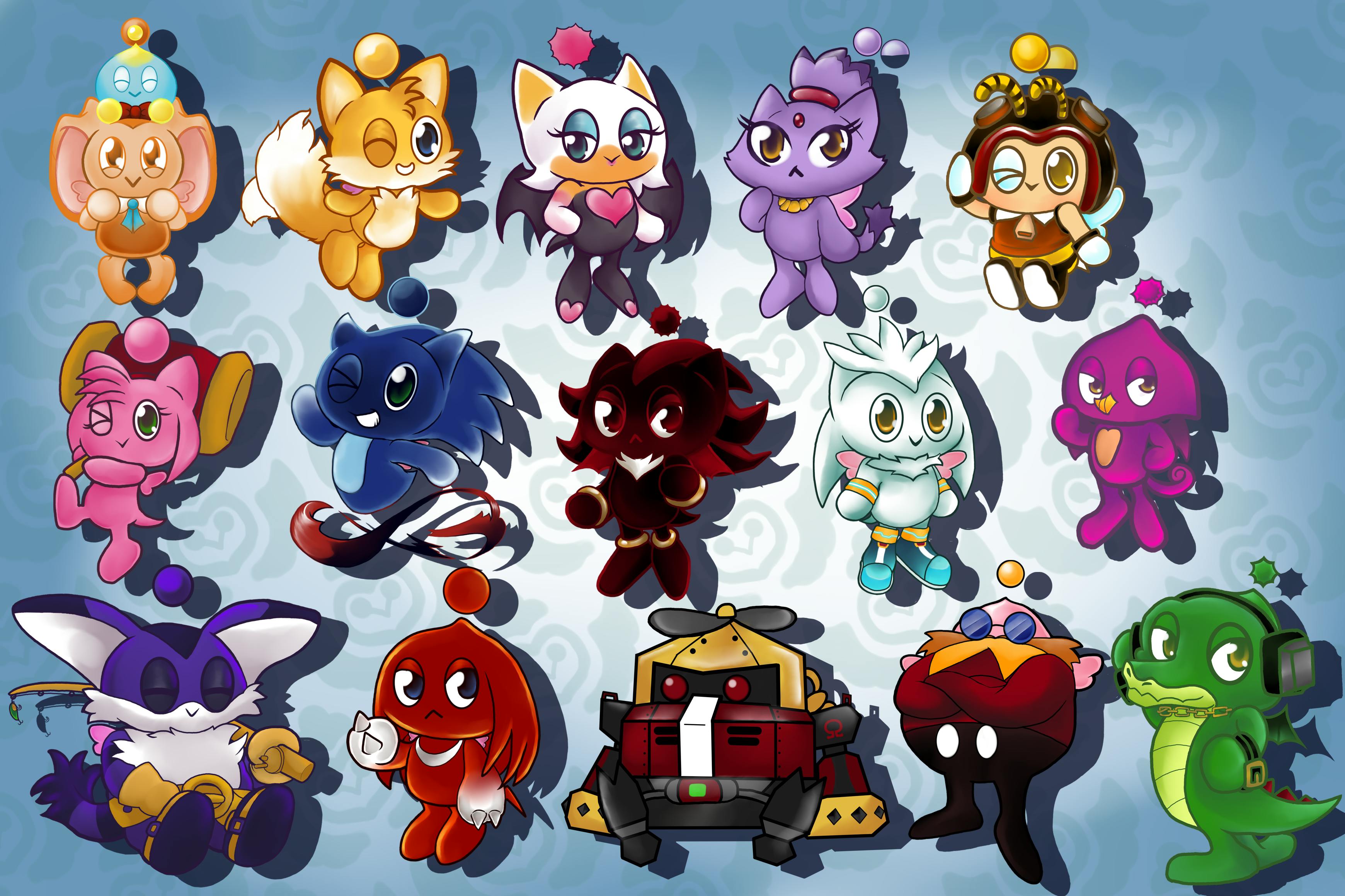 Team of Three! (Pins)