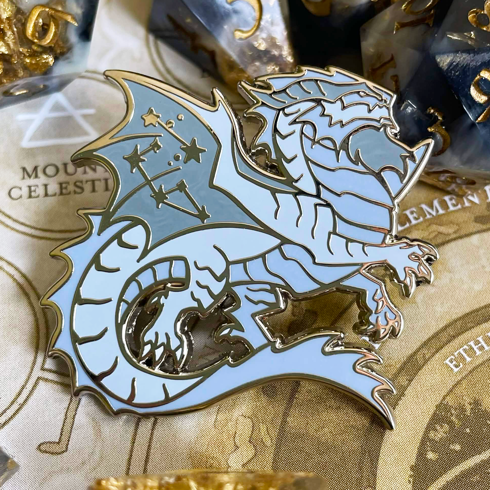 Bahamut Enamel Pin
