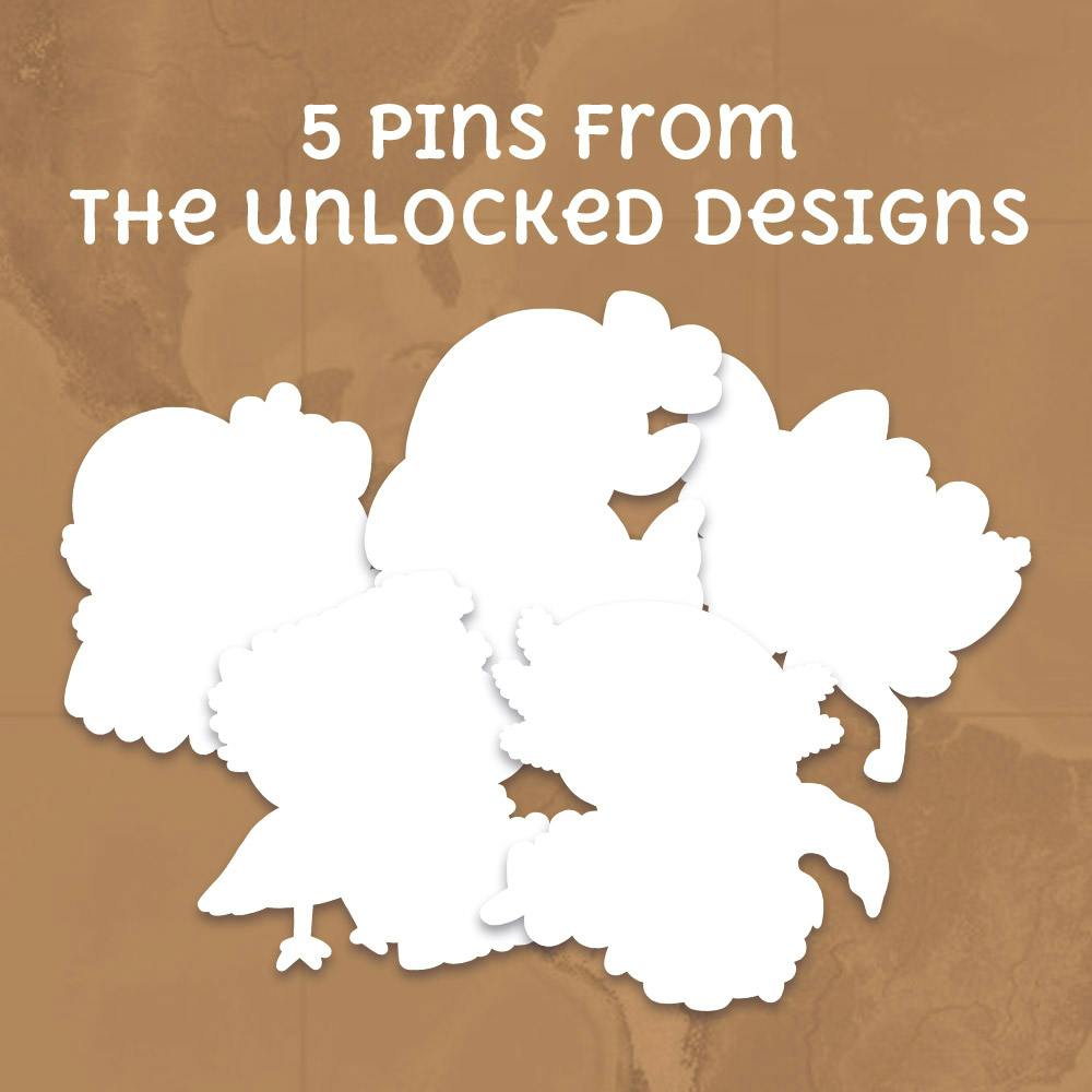 Early Bird - 5 Pins