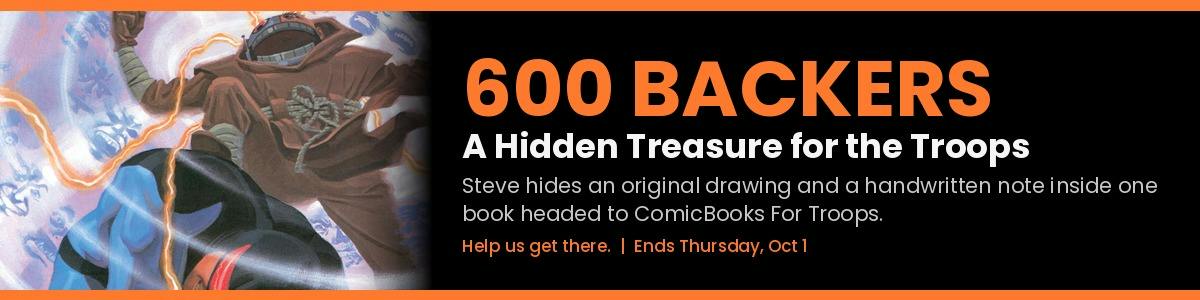 UNLOCKED 600 BACKERS: A Hidden Treasure for the Troops