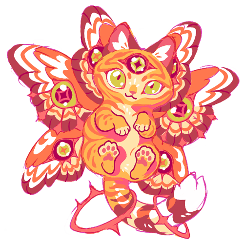 Orange Tabby Purrincipality Pin