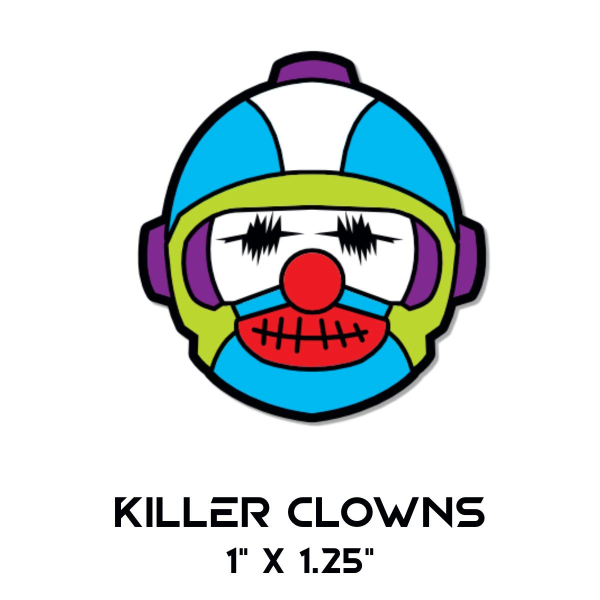 Killer Clowns Enamel Pin
