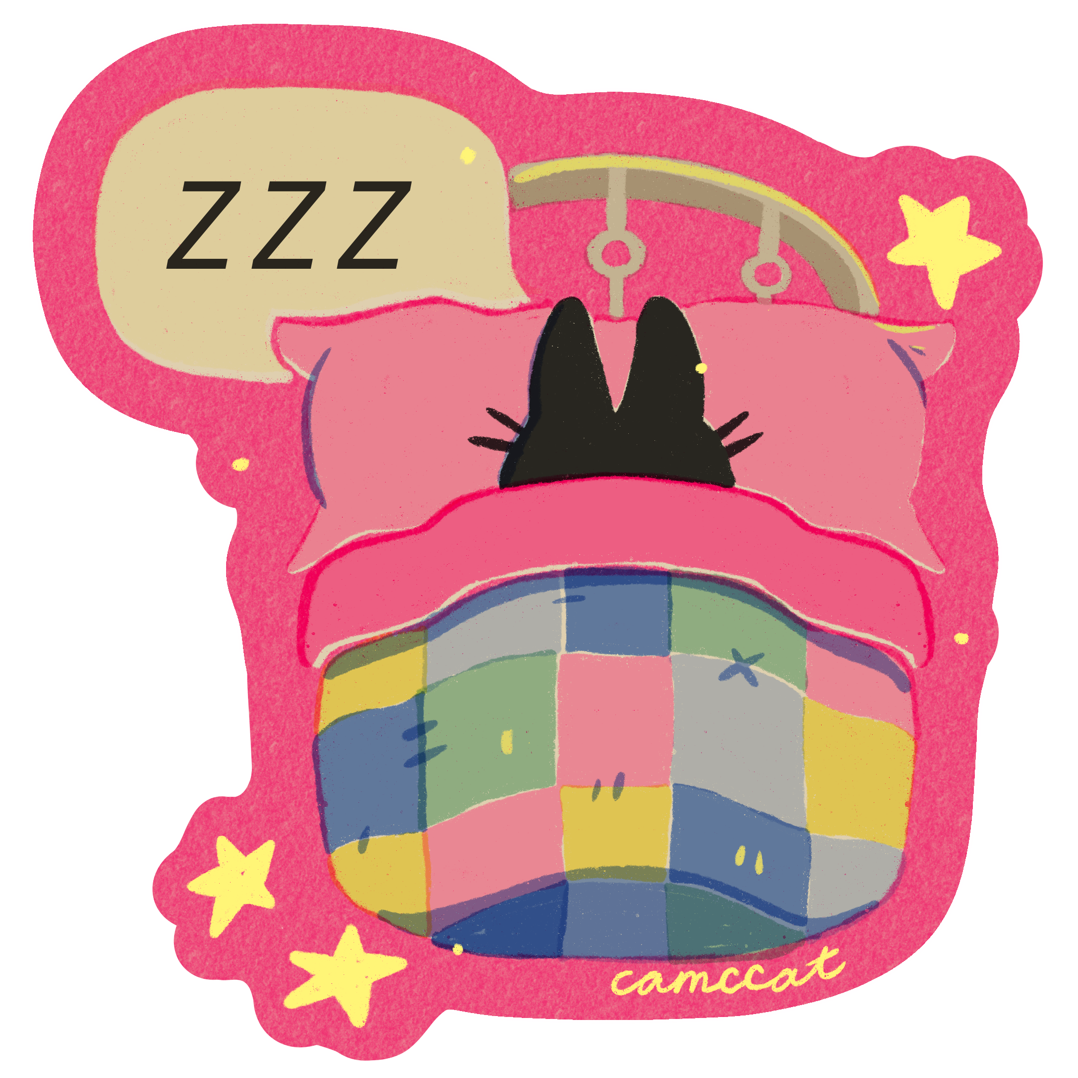 Do Not Disturb Vinyl Sticker