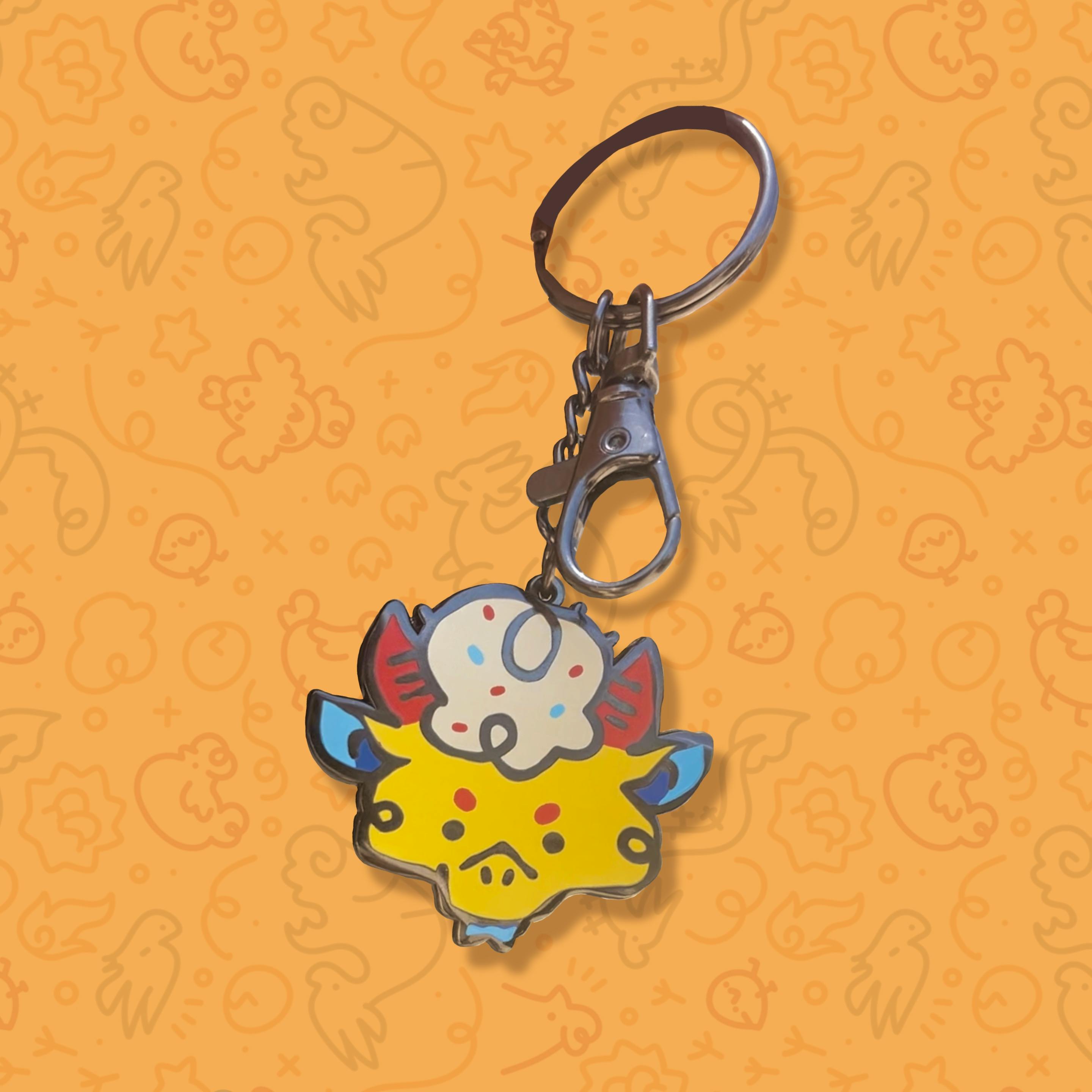 Cheeky Dragon Metal Charm