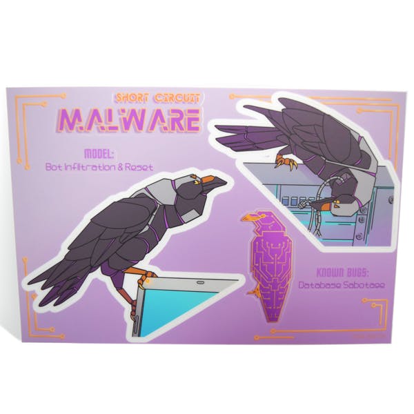 Malware Sticker Sheet