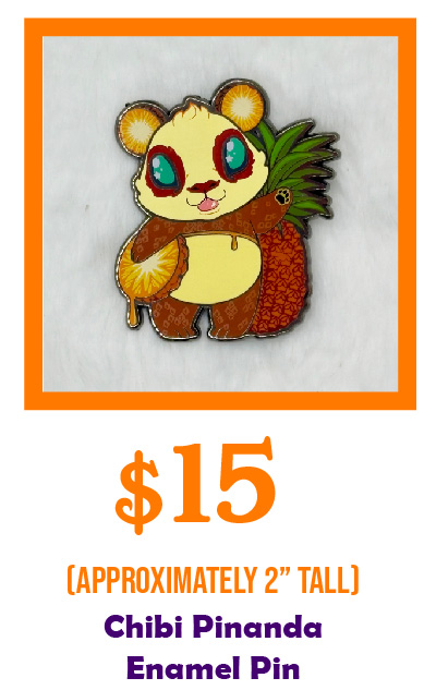 Chibi Pinanda Enamel Pin